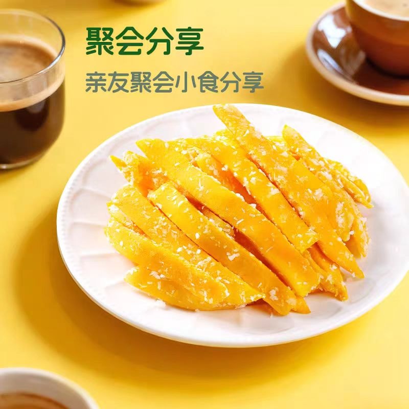 鹽津鋪子 椰蓉芒果條休閒點心100g*1袋
