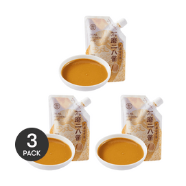 Stone Grd Sesame & Peanut Paste 7.05 oz *3【3 Packs】