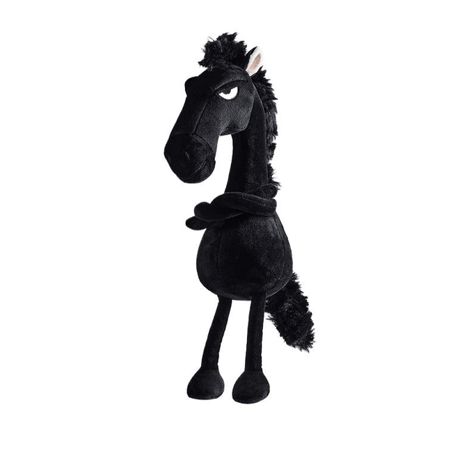 Green Light Party Black Horse Momo Doll 30*24*10cm*1 Piece