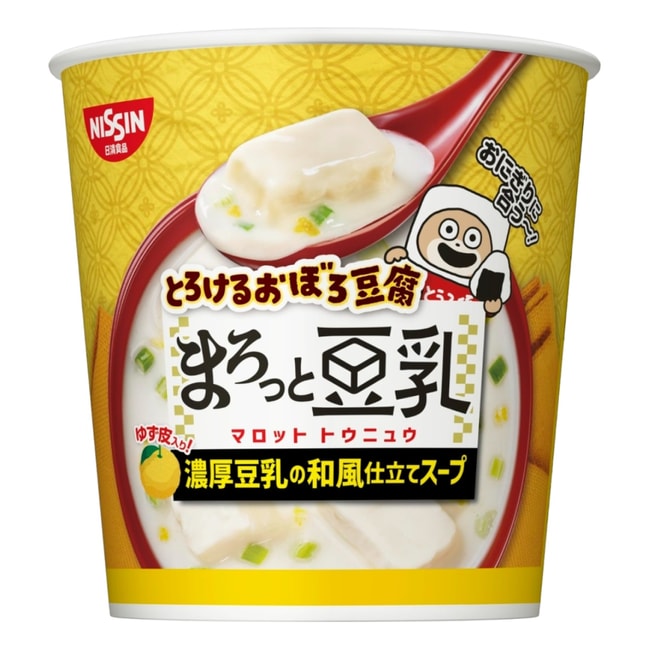 NISSIN Nissin Foods Low Calorie and Low Sugar 30 Seconds Instant Soy Milk Soup 17g