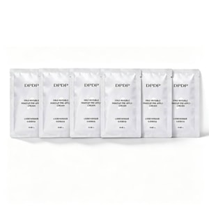 Xinji Invisible Makeup Pre Apply Cream Sample Pack 6 Bags【02 Soft Focus Oil Control·Oily Skin】Grips Skin Locks Base Enhances Adhesion Oil-Control Long-Wear Blurs Pores Makeup Prep【Travel Portable】