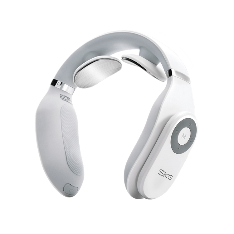 SKG [Flagship Shop] 4098 Neck Massager White (get 2 Massager sticker for  FREE contains herbal essence reduce neck pain) - Yamibuy.com