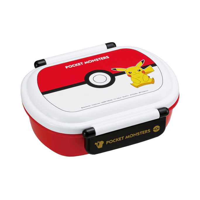 Skater Pikachu Oval-Shaped Children'S Lunch Box 360Ml
