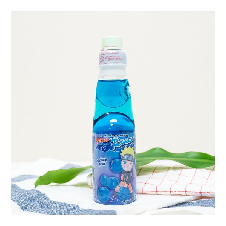 나루토 질풍전 라무네 소다 - 블루베리 맛, 6.76oz 4
