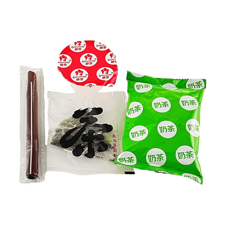 Popmart Labubu Collaboration,Jasmine Milk Tea+Peach Oolong+Rich Milk Latte Milk Tea,3.3 oz*6【3 Flavors 6 Combo Packs 】 5