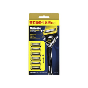 【日本直送】プロクター・アンド・ギャンブル 手動カミソリ替刃（6枚刃） - 手動操作で滑らかな剃り心地と傷み軽減