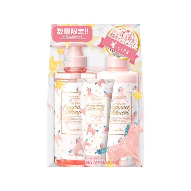 OHANA MAHAALO Hair Milk Set Limited Halia Nohea 465ml+Conditioner