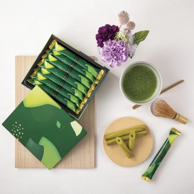 Matcha Cigar Rolls 14pcs - Yami.com