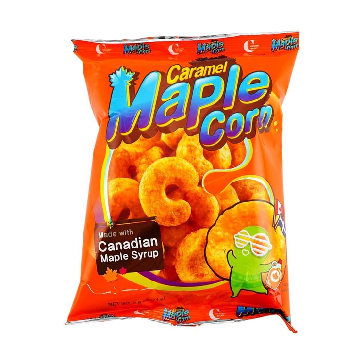 CROWN Caramel Maple Corn Snacks, 2.61 oz【aespa Favorite】 - Yami.com