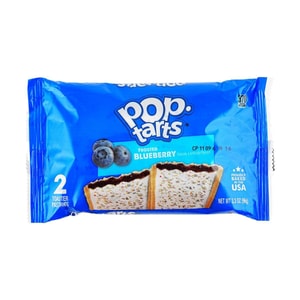 ポップタルト フロステッドブルーベリー ブレックファスト トースターペストリー、3.3オンス
