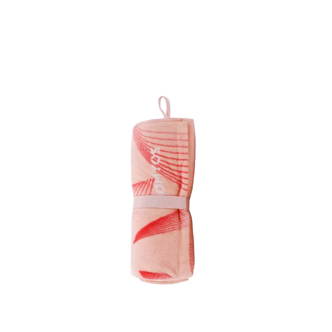 Decathlon Sports Towel Fitness Fast Dry Wipe Sweat Hand In Hand Wrist Towel Peach Pink (one Pack)