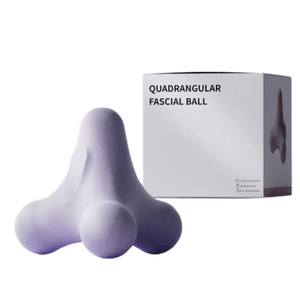 亲太太 四角筋膜球足底球按摩肩颈运动放松瑜伽经络 紫色 1个