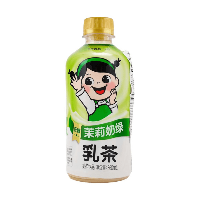 元气森林 乳茶 奶茶饮料 茉莉奶绿风味 360ml【低糖配方】