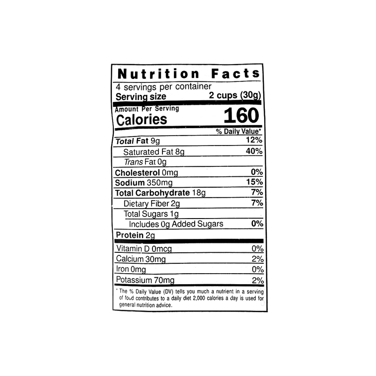 치즈맛 콘칩스낵(파티포장) 120 g 6