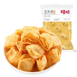 Corn waves 40g * 1 bag thick soup, corn flavored puffed food, casual snacks