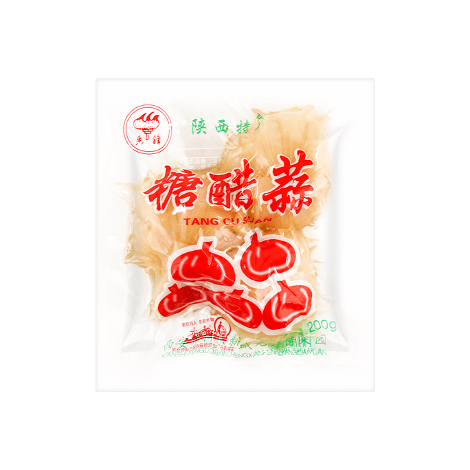 先锋 糖醋蒜 腌制甜蒜 即食下饭菜 袋装 200g