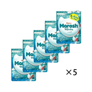 【日本直邮】 日本 KANRO 甘乐 棉花糖软糖苏打味 46g*5个【超值组合】