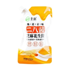 丰彩 北京二八酱 芝麻花生酱 200g【火锅蘸料】