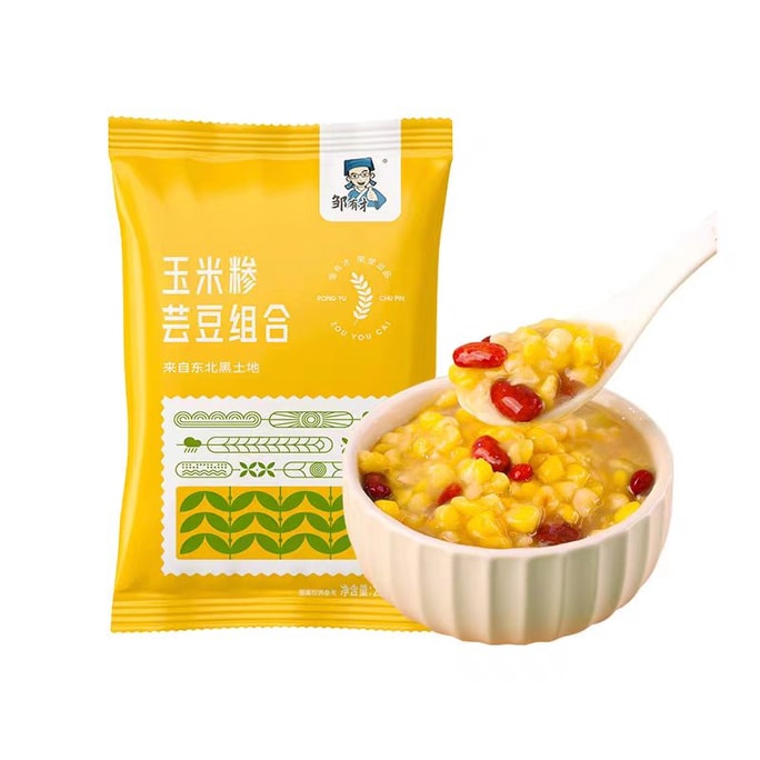 【中国直邮】 邹有才 东北大碴子粥组合250g*1袋