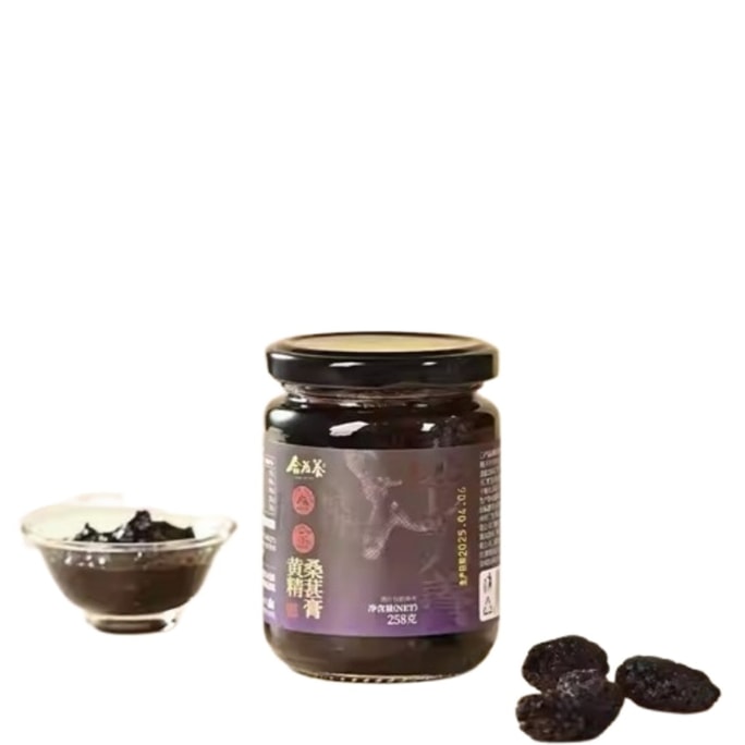 Polygonatum odoratum Mulberry Paste: Nine steamed and nine sun-dried Polygonatum odoratum, 258g per can