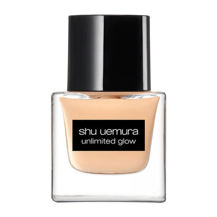 SHU UEMURA foundation unlimited glow liquid foundation SPF18 PA+++