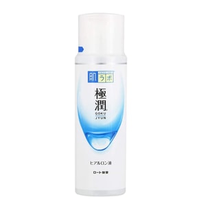【日本直邮】 日本 ROHTO 乐敦 肌研极润玻尿酸 修护化妆水 170 ml