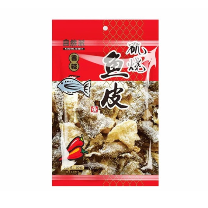Iso-yaki Fish Skin Balsa Fish Seafood Deli Spicy Flavor 60g