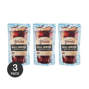 Cantata Iced Black Coffee 7.77 fl oz *3【3 Packs】【Low Calories】