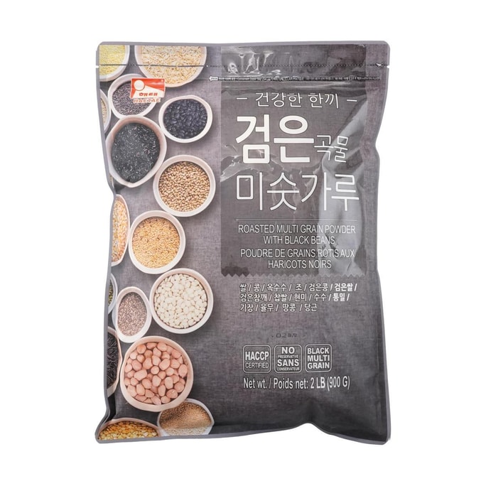검은콩을 넣은 볶은 혼합곡물 가루 900g