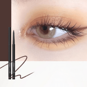 Slim Color Eyeliner, #S02 Natural Brown - Quick-Dry Waterproof & Smudge-Proof | 12H Wear Universal Soft Brown