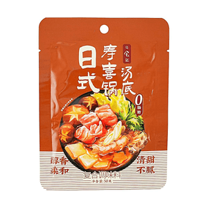日食记 日式寿喜锅汤底 50g【甜咸交融 浓郁锅底】