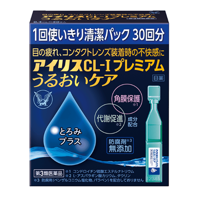 Dazheng Pharmaceutical Alice CL-I Premium Moisturizing Nursing Eye drops 0.4mL × 30