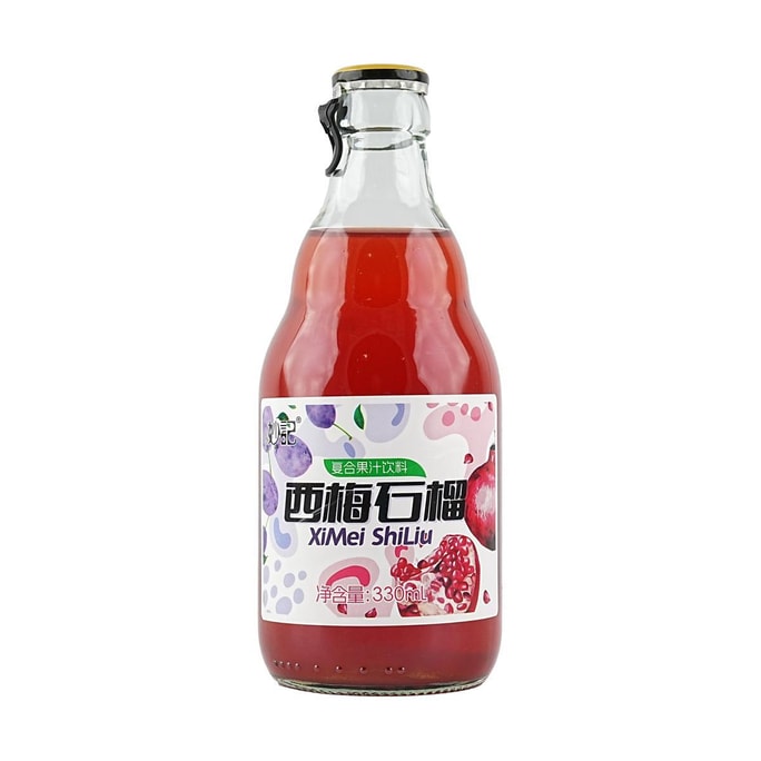 妙记 西梅石榴 复合果汁饮料 330ml