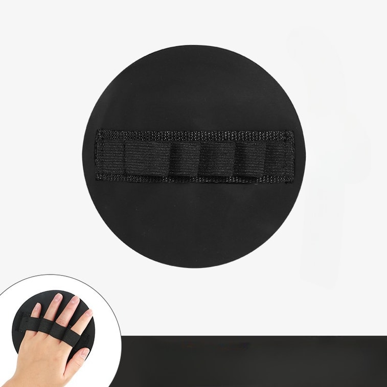 乐家精品 【单依纯同款搓澡神器】无痛轻松搓泥 全身可用 东北澡堂同款 圆饼搓背搓澡巾 不伤皮肤 #黑色1个 6