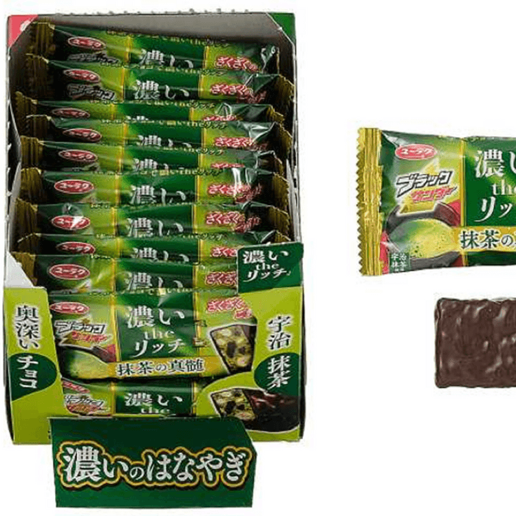 Japan Seven-eleven Black Thunder Matcha Quintessence 10