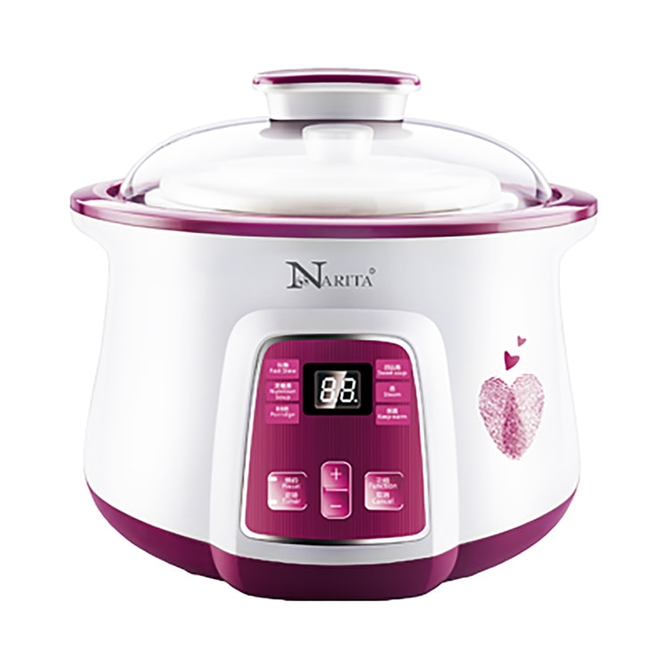 Purple Intelligent 4L Electric Pressure Cooker Multi-function Rice Cooker  with Double Inner Pot for Home Use