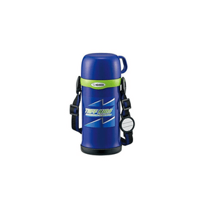 美國 MOM LOVES ME 像印兒童保溫杯不鏽鋼水瓶帶杯藍色600毫升