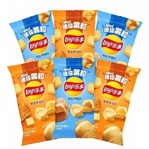 Lay's乐事 乐事 MINI薯粒蜂蜜黄油味/海盐焦糖味双口味混合装追剧必备25g*2袋
