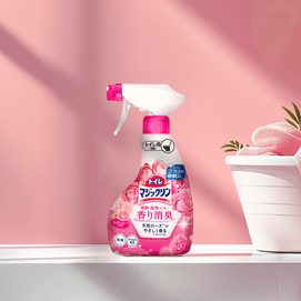 Bathroom Deodorizing Cleaning Spray, Elegant Rose Scent 350ml