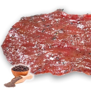 現火烤牛肉乾 (黑胡椒味 12盎司) 正宗新加坡風味肉乾肉脯 340g