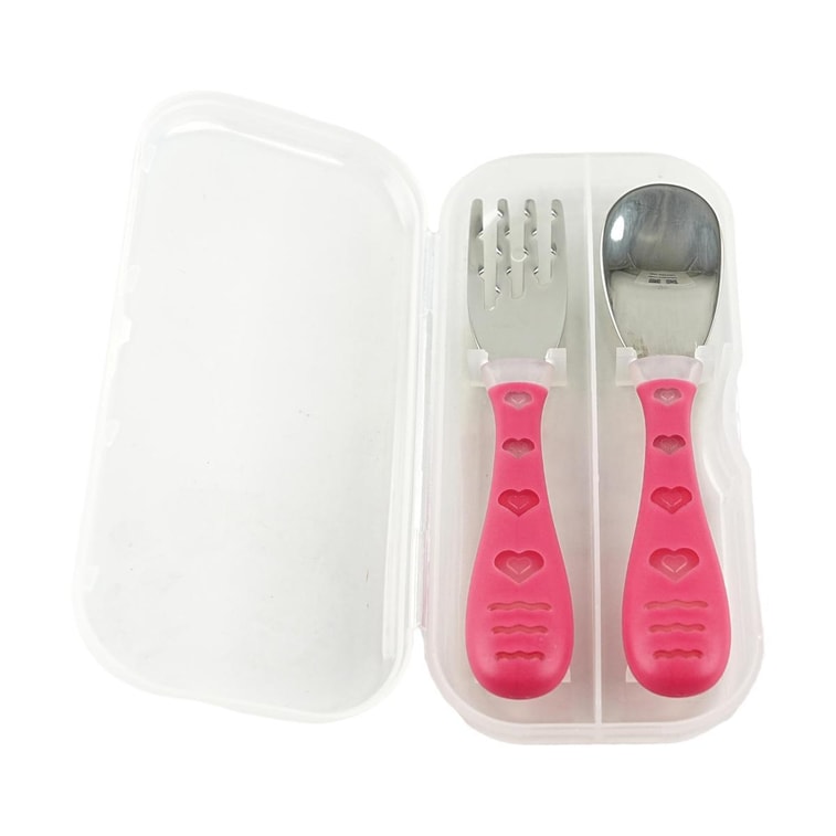 Fun Rabbit Series Tableware Set - Pink 3