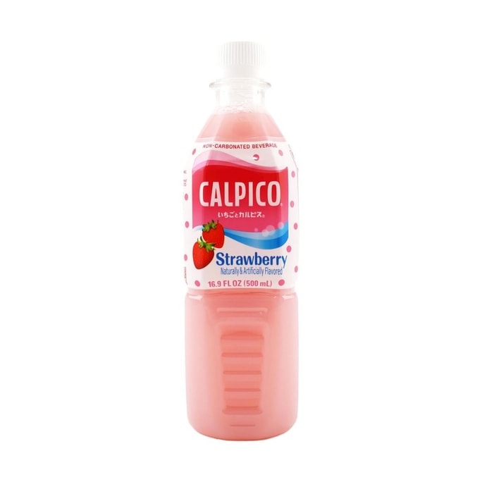 Strawberry Non-Carbonated Soft Drink - Strawberry and Calpis Water, 16.9fl oz