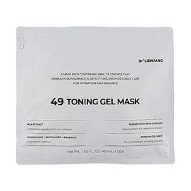 韩国DR.LIENJANG 49焕肤亮白凝胶面膜 5片装 HYM Technology高浓缩精华 提亮匀肤舒缓【49ml高浓缩亮白焕肤】