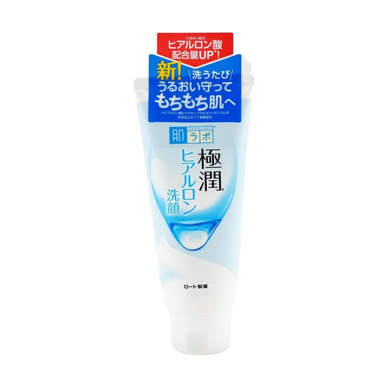 日本ROHTO乐敦 肌研 极润保湿洁面乳 100g 5