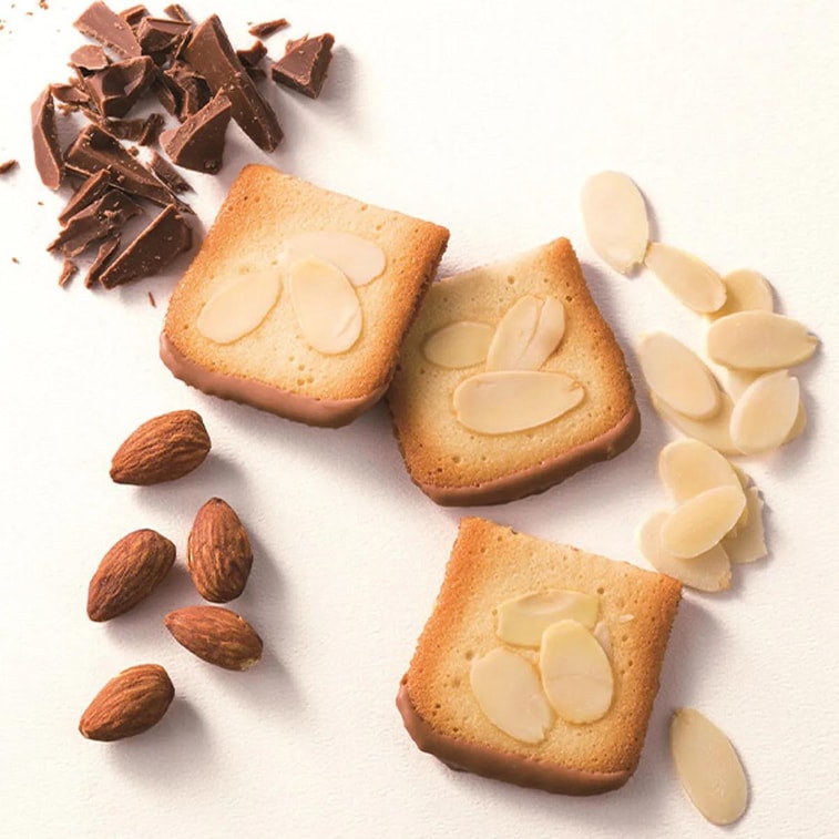 日本YOKU MOKU 巧克力杏仁曲奇 24枚入 8