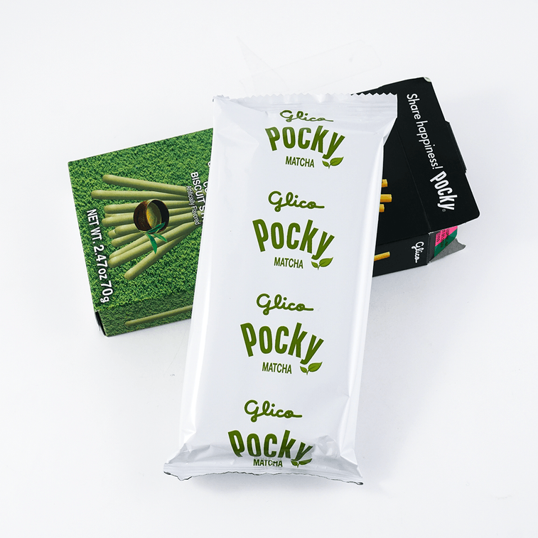 Pocky Matcha Chocolate Cookie Sticks, 2.47 oz 6