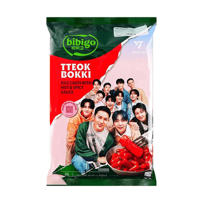 Tteokbokki - Rice Cakes, Hot & Spicy Sauce,12.69oz【SEVENTEEN Limited Edition】【CARATs】【SVT】