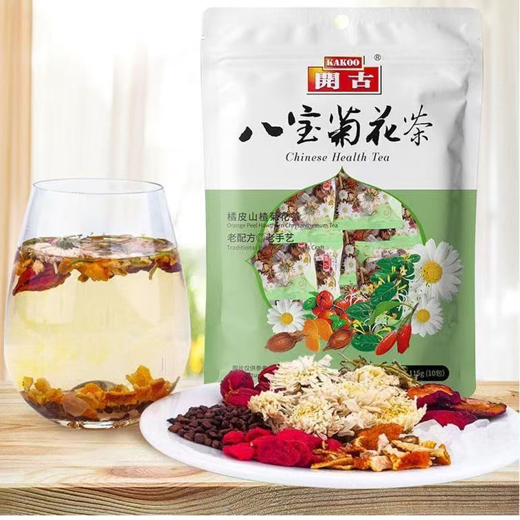  开古 开春大促 八宝菊花茶 经典古方 药食同源 汲取自然精华  115g 10包 9