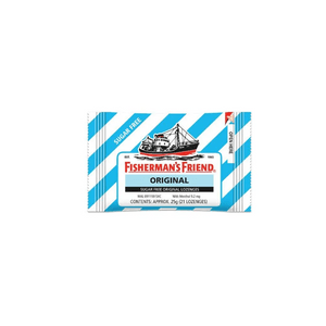 英国 FISHERMAN'S FRIEND渔夫之宝 渔夫之宝 原味润喉糖止咳糖 21粒装