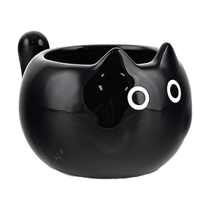 Cute Expression Ceramic Coffee Mug Big Eyes Design Kawaii Cup 1pc